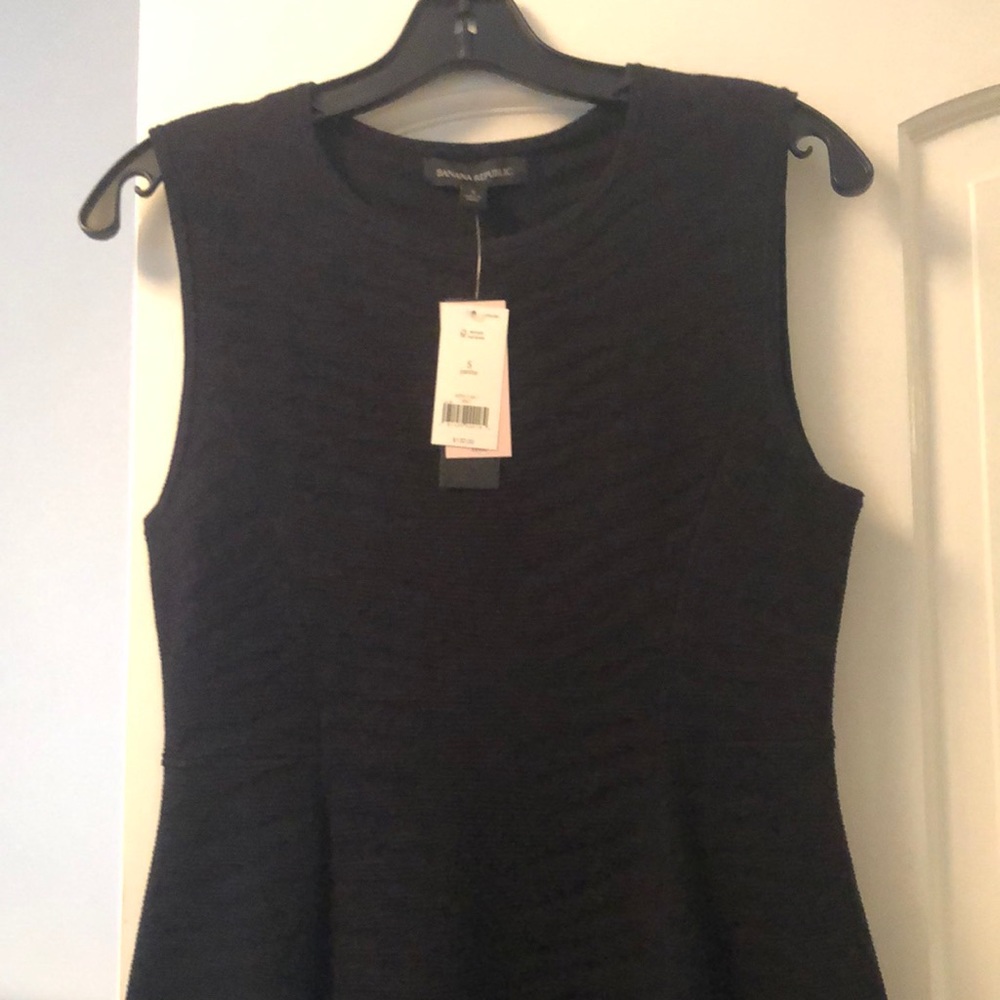 Black Banana Republic Skater Style Dress